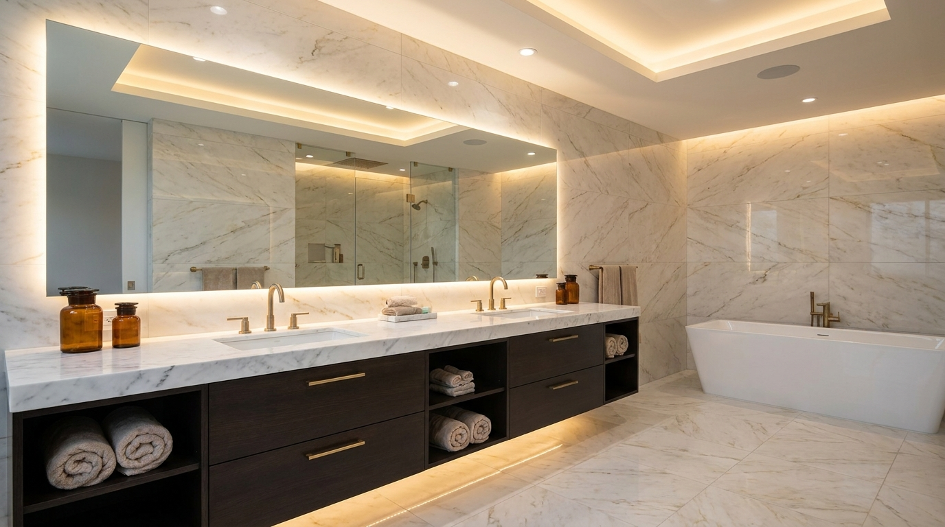 Custom Bathroom Cabinets
